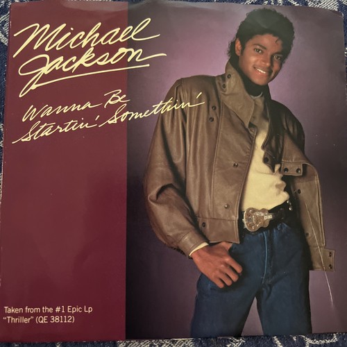 12” Michael Jackson Wanna Be Startin Somethin  123P491 EPIC Japan Vinyl 未開封 /00260 12” Michael Jackson Wanna Be Startin Somethin 123P491 EPIC