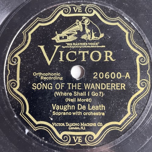 10” 78 RPM-Vaughn De Leath-Song of the Wanderer/Elliott Shaw-Rock 