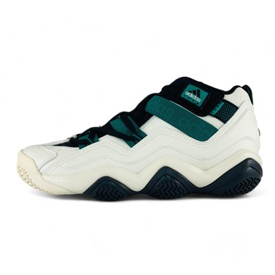 adidas Top 10 2000 Men's Basketball Shoes White Green Athletic Sneakers FZ6221