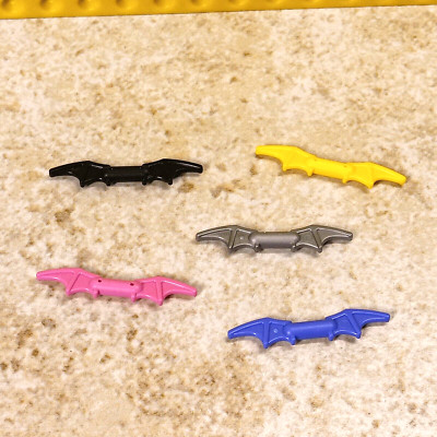 LEGO Batman Weapons Lot of 5 Assorted Bat A Rang BatARang Throwing Bat Unisex