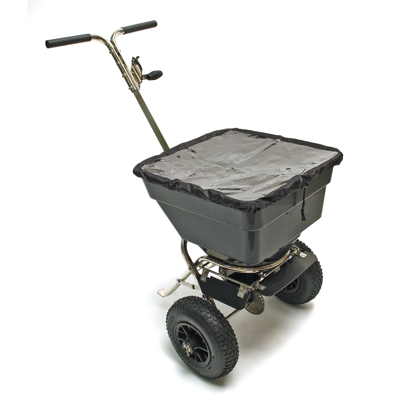 Edelstahl Streuwagen Salzstreuer Schleuderstreuer Salz