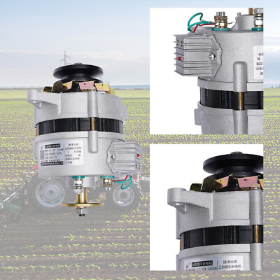 1KW PMA Permanent Magnet Generator AC Brushless Low Rpm Alternator Double Wheel