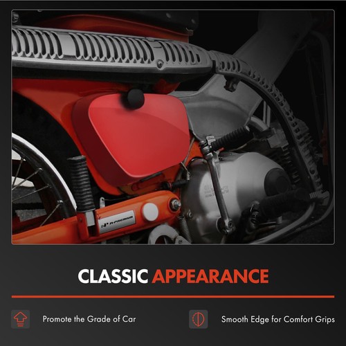 Right Side Battery Box Cover for Honda CT110 1980-1986 CT90 1969-1979 CA105T Red