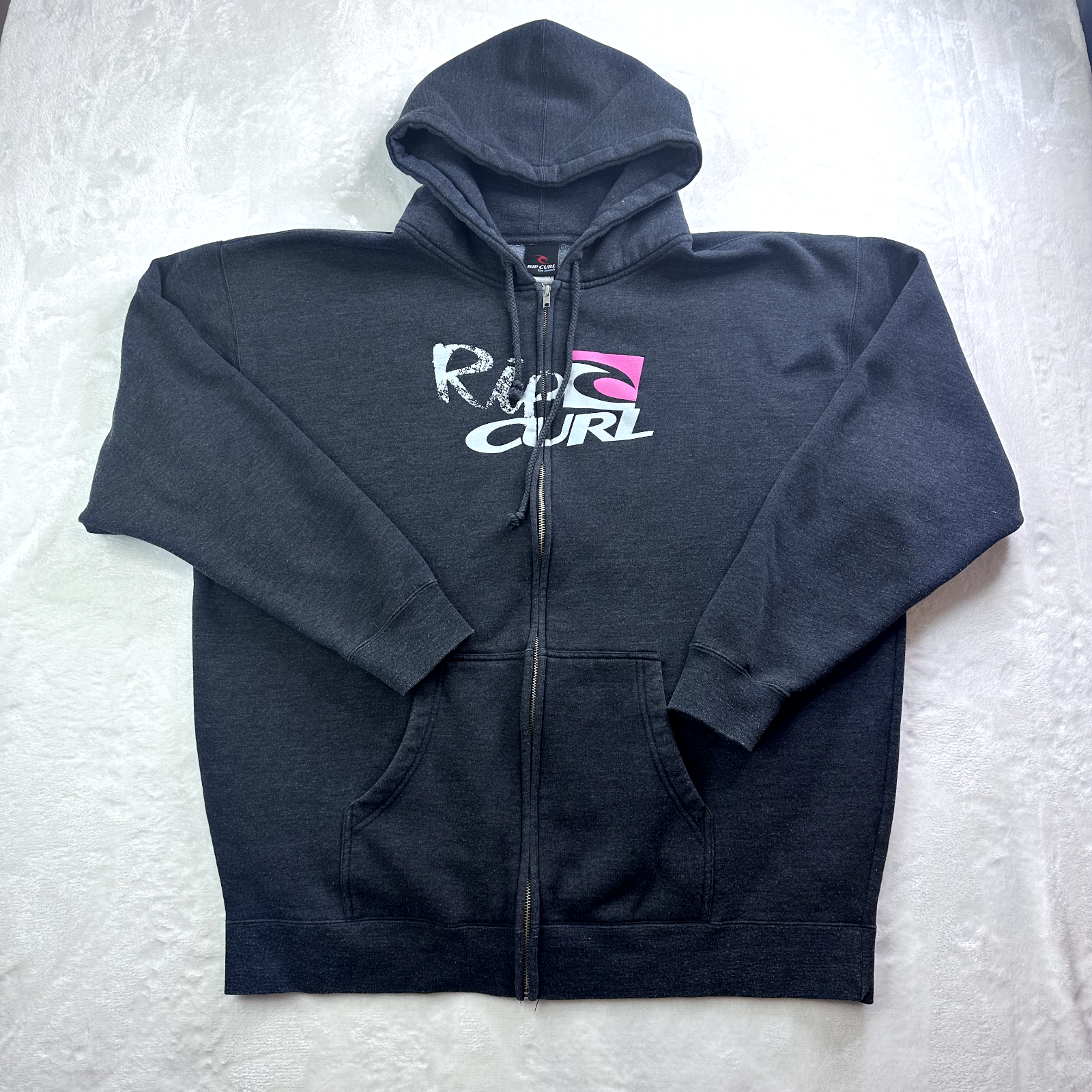 Vintage Rip Curl Hoodie Adult Size 2XL 90s Y2K Surf Skate