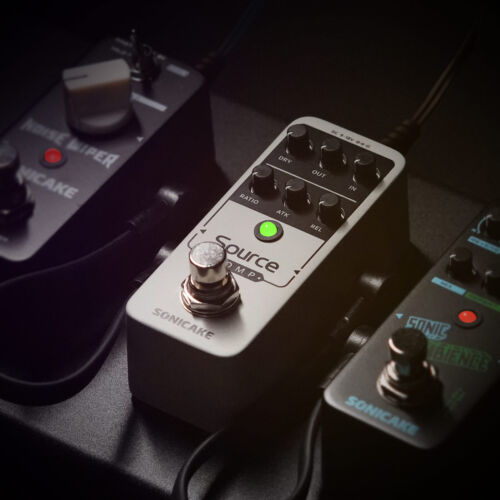 Sonicake Compressor Guitar Effects Pedal 100%-Analog