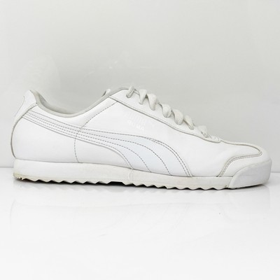

Puma Mens Roma Basic 353572 21 Белая повседневная обувь Кроссовки Размер 10,5, Белый, Roma Basic