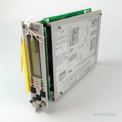 Bently Nevada Dual Vibration XY/GAP Monitor 3300/16 -12-01-00-01-01-00 NOV