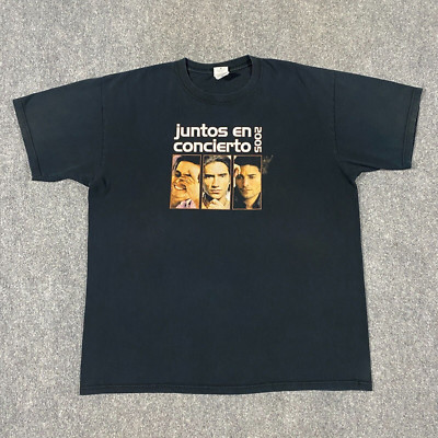 Juntos En Concierto 2005 Shirt Mens XL Marc Anthony Chayanne Alejandro Fernandez