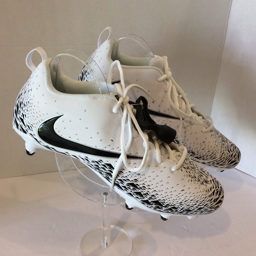 Nike Vapor Football And Lacross Cleats Tool Included White & Black Size 12 US