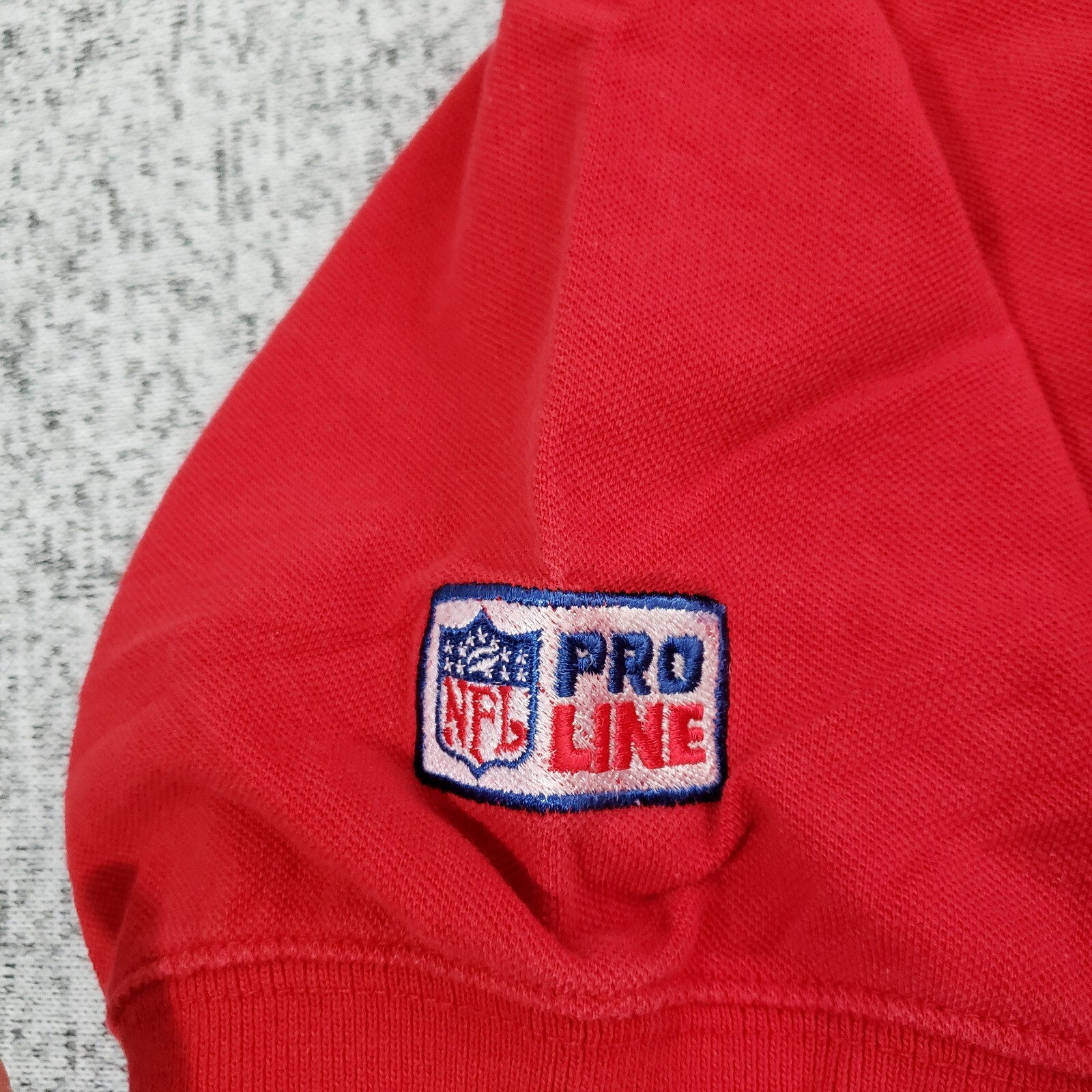 Vintage Kansas City Chiefs Polo Shirt Mens XL Red Football NFL Starter Pro Line