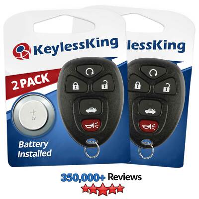 2 New Remote Start Keyless Entry Key Fob Clicker Control Alarm OUC60270 15912860