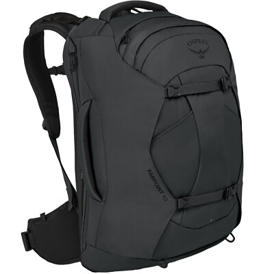 Osprey Farpoint 40 Liter Travel Backpack Suitcase Gray NEW