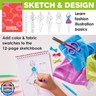 Creativity for Kids Designed by You Fashion Studio: DIY Fashion Designer Craft Kit for Girls, Dress Design Toy and Sewing Set for Kids, Gifts and Toys for Girls (Ages 9+)