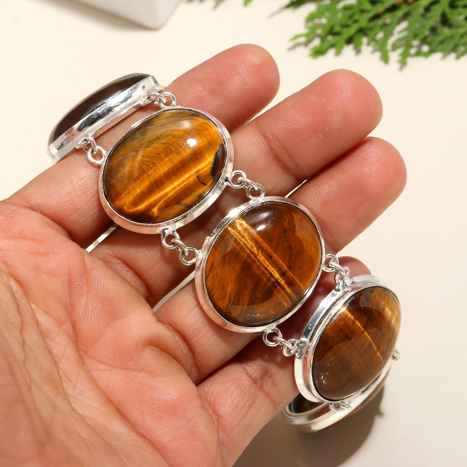 SILVER925 TIGER EYE BRACELET/シルバー/ブレスレット il_fullxfull.6084636051_m2wt.jpg