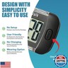 3D Pedometer for Walking, Simple and Accurate Step Counter with Extra Large Display and Long Battery Life, for Women Men Kids Seniors