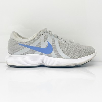 

Nike Womens Revolution 4 908999-013 Серые кроссовки для бега, размер 6,5, Серый, Revolution 4