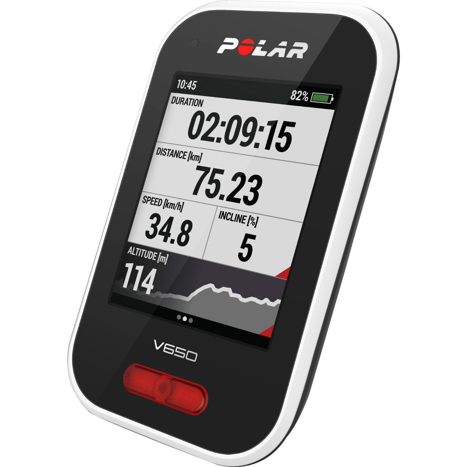 Polar Fahrradcomputer mit GPS