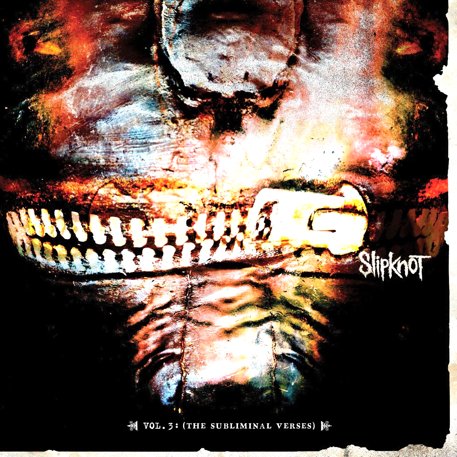 Slipknot Vol. 3 The Subliminal Verses 12x12 Album Cover