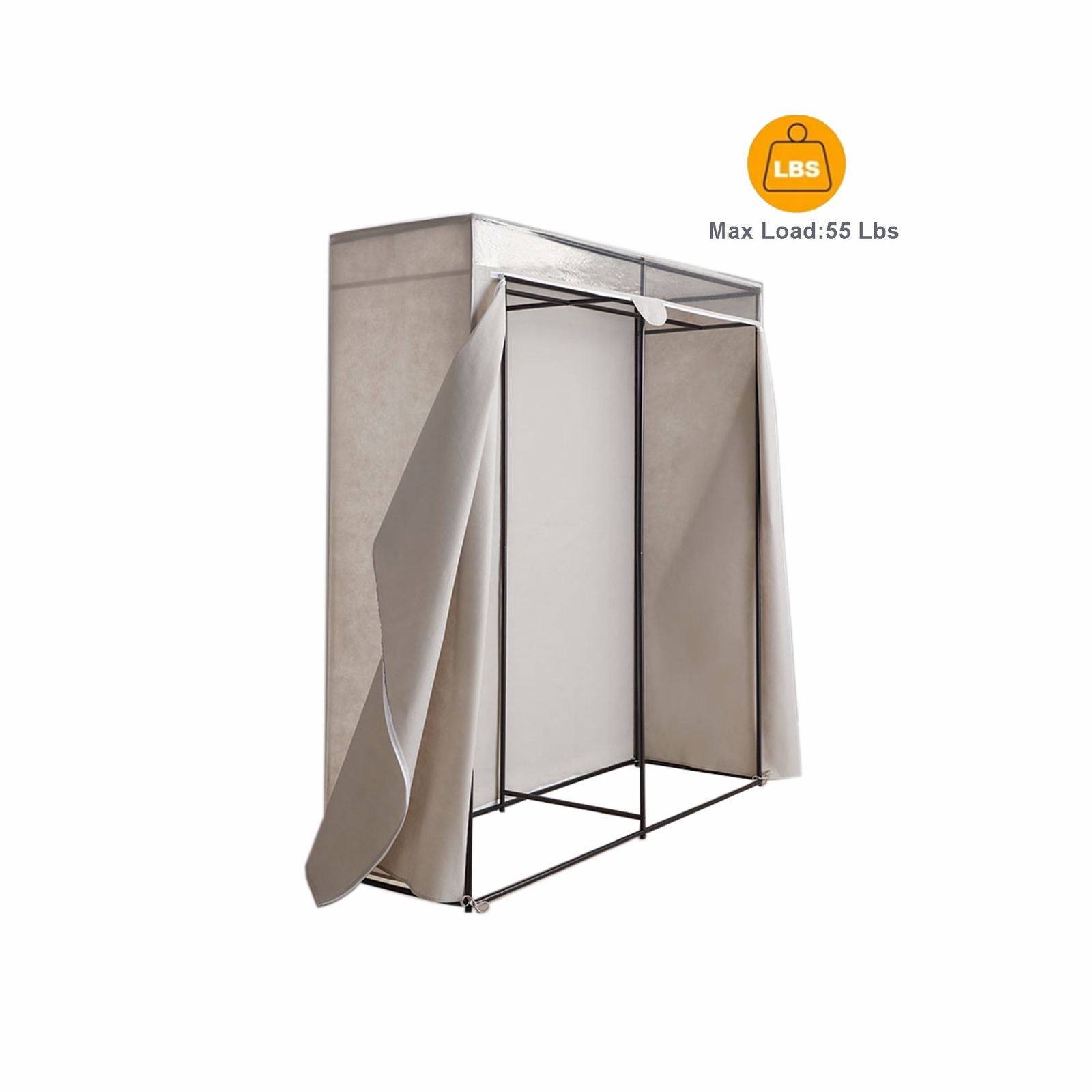 Choco closet◎　0724 Portable Closet Wardrobe, Wardrobe Closet Organizer With Non