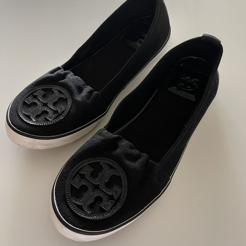 ☆☆Tory Burch☆☆ Women's slip-on sneakers (43453_700) Tory Burch Women's T Monogram Navy / Perfect Navy Slip On
