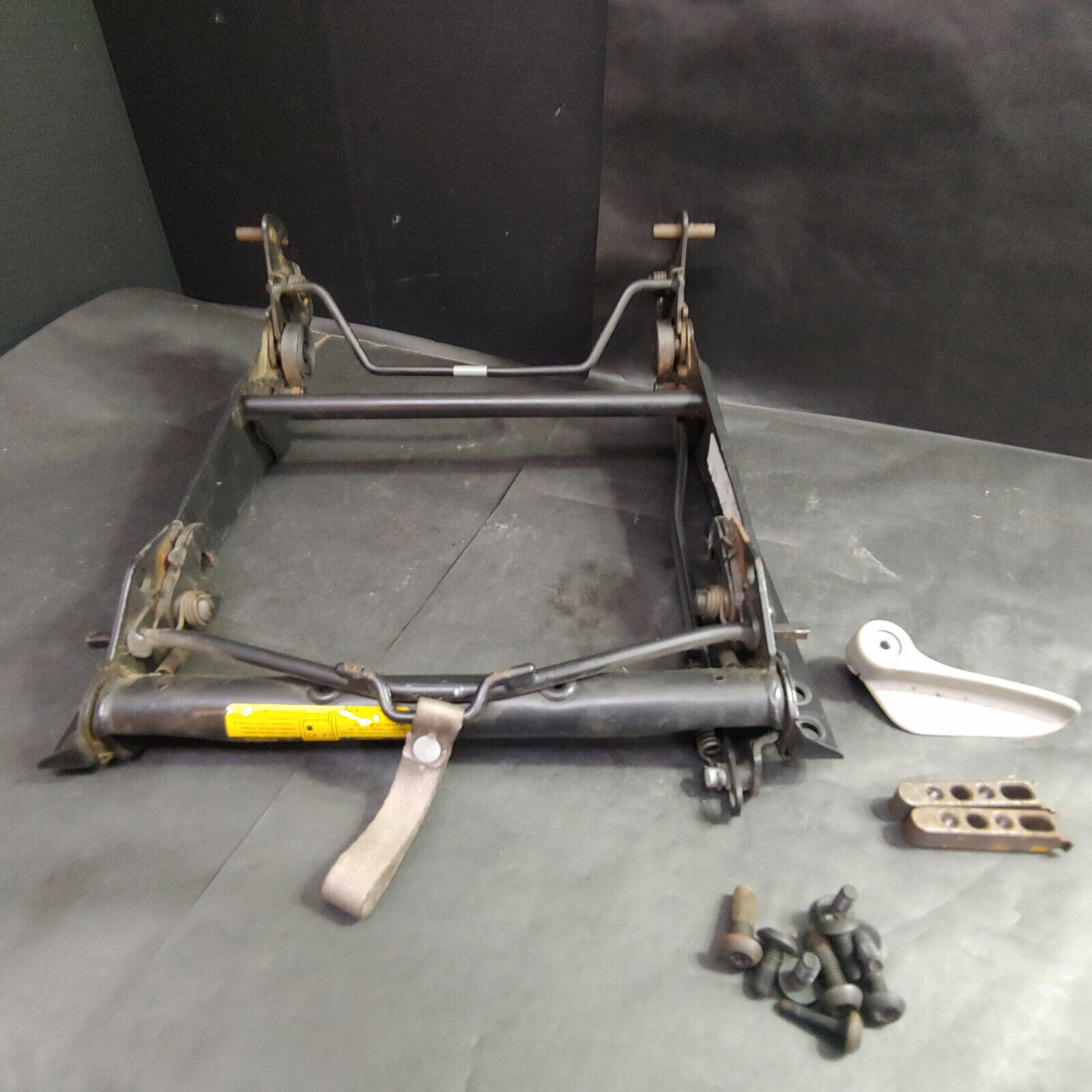 Seat Bottom Base Mount Assembly with Bolts, Passenger Side, 2n...