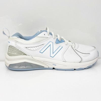 New Balance Womens 857 V2 WX857WB2 Белая повседневная обувь Кроссовки Размер 9,5 B