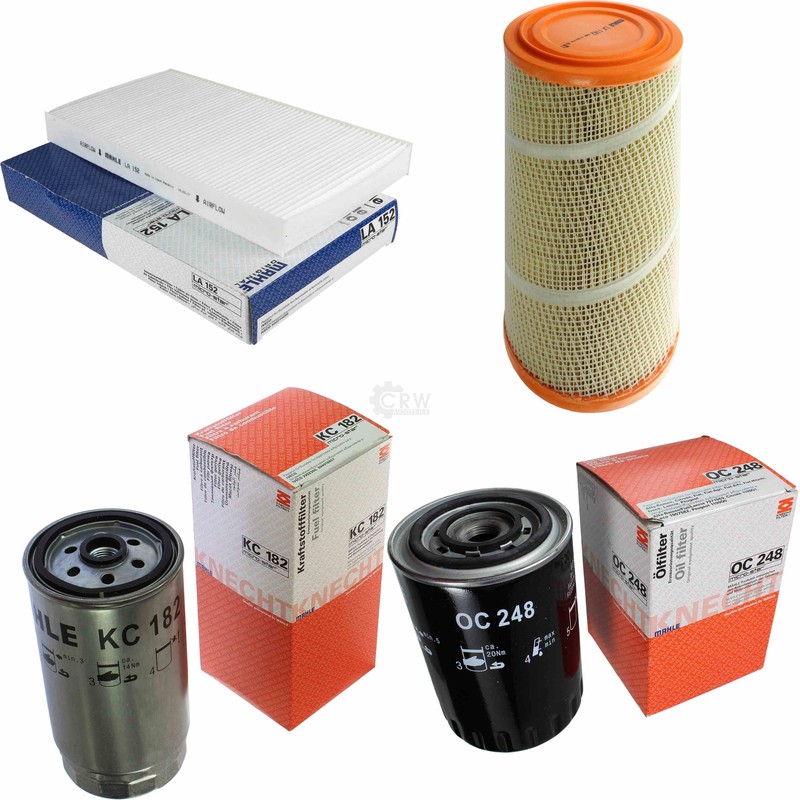 Mahle Filtre Ã  Carburant Kc 182 IntÃ©Rieur La 152 Air Lx 1142 Huile Oc 248
