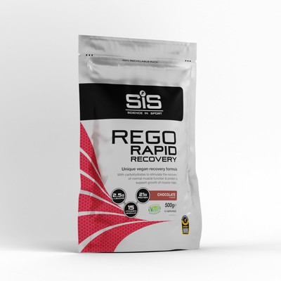REGO Rapid Recovery Drink Powder - 500G - Chocolate (UK IMPORT) CYCLING AC NEW