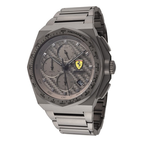 Scuderia Ferrari Mens 0830795 Aspire 44mm Quartz Watch