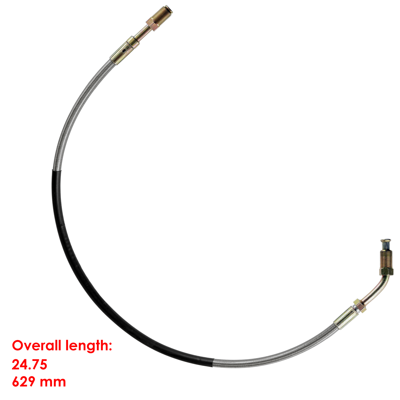 Front Brake Hose Line For Polaris Trail Boss 250 88-99/ 250R 1988/ 350L 90-1993