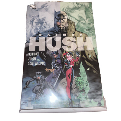 DC COMICS BATMAN HUSH  TPB GRAPHIC NOVEL JEPH LOEB JIM LEE HARLEY QUINN NM