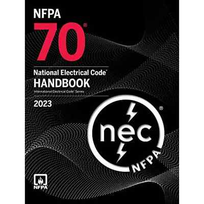 NFPA 70, National Electrical Code Handbook, (2023 Edition), (Hardcover)