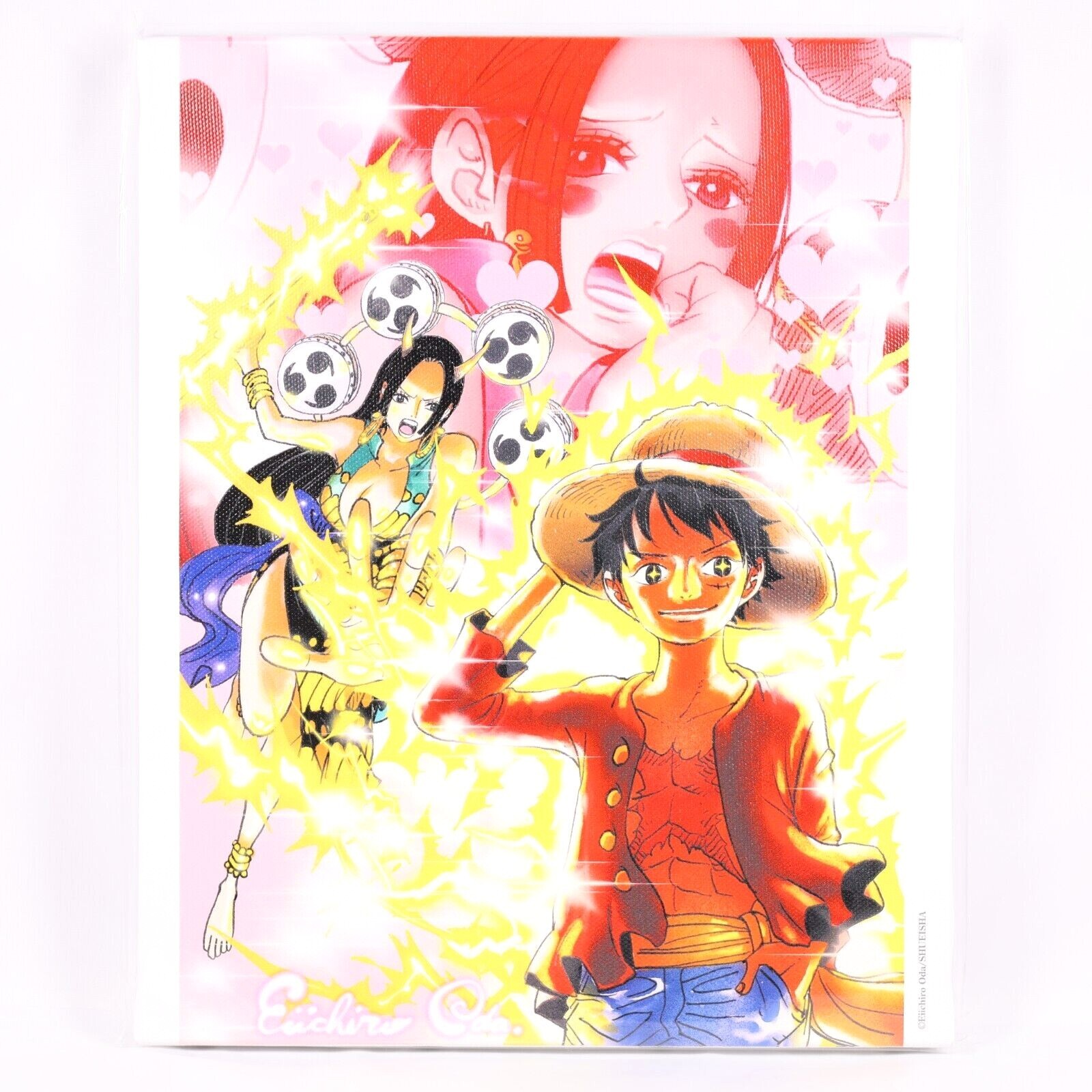 ONE PIECE Luffy ＆ Boa Hancock Full Color Art Board Dream