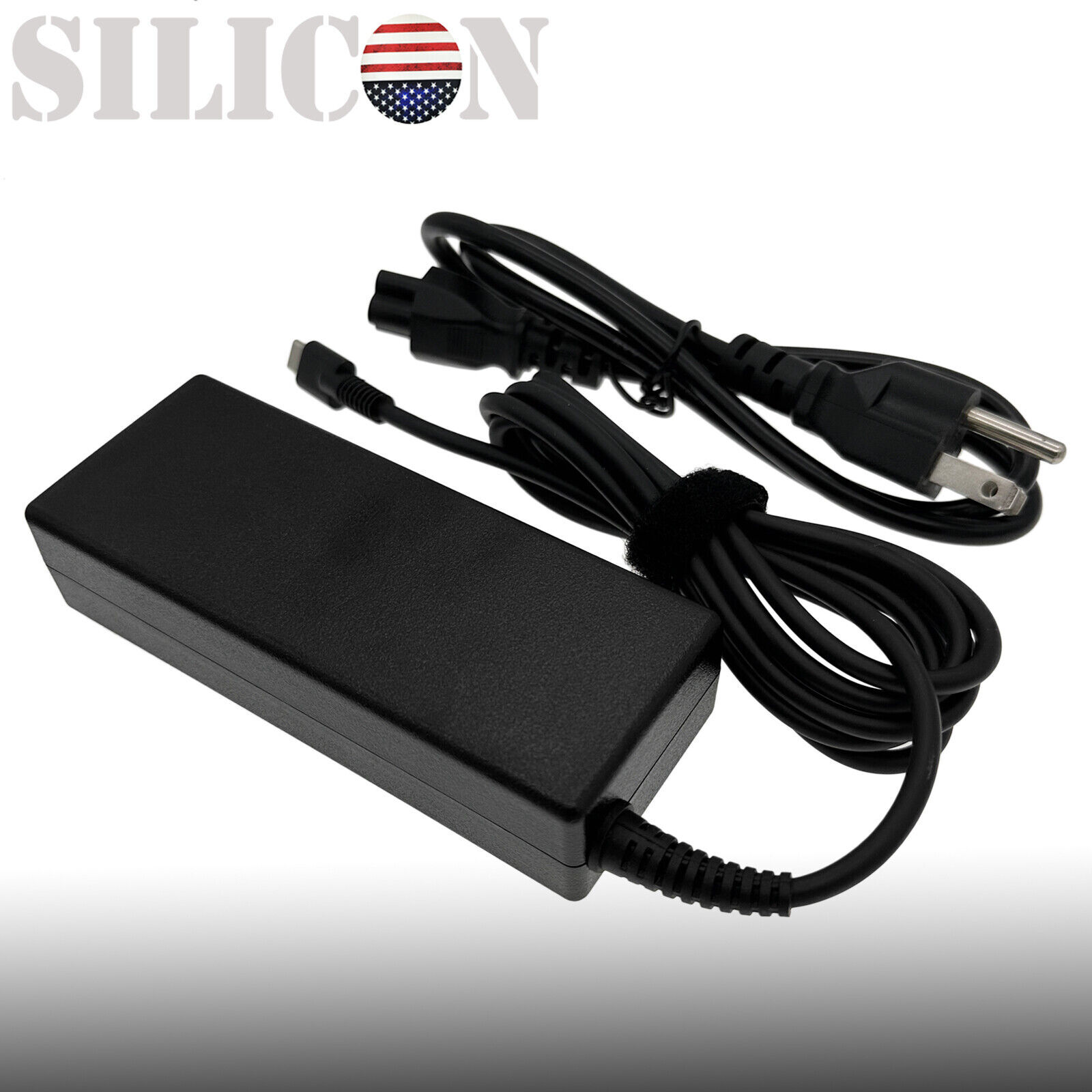 90W Type-C AC Adapter Charger for Dell Latitude 5290 7390 2-in-1 PC Power Supply