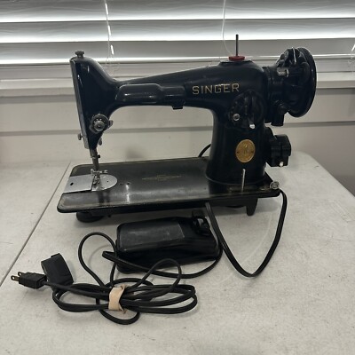 Vintage 1948 Singer 201k Sewing Machine Functional