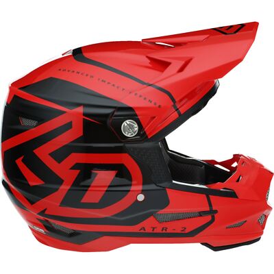 6D Helmets ATR-2 Helmet - Torque - Red - Large 12-3227