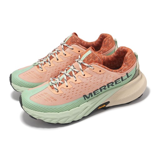 Женские кроссовки для бега Merrell Agility Peak 5 Vibram Peach Spary J068168