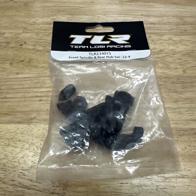 Team Losi Racing 22-4: Front Spindle & Rear Hub Set TLR235015