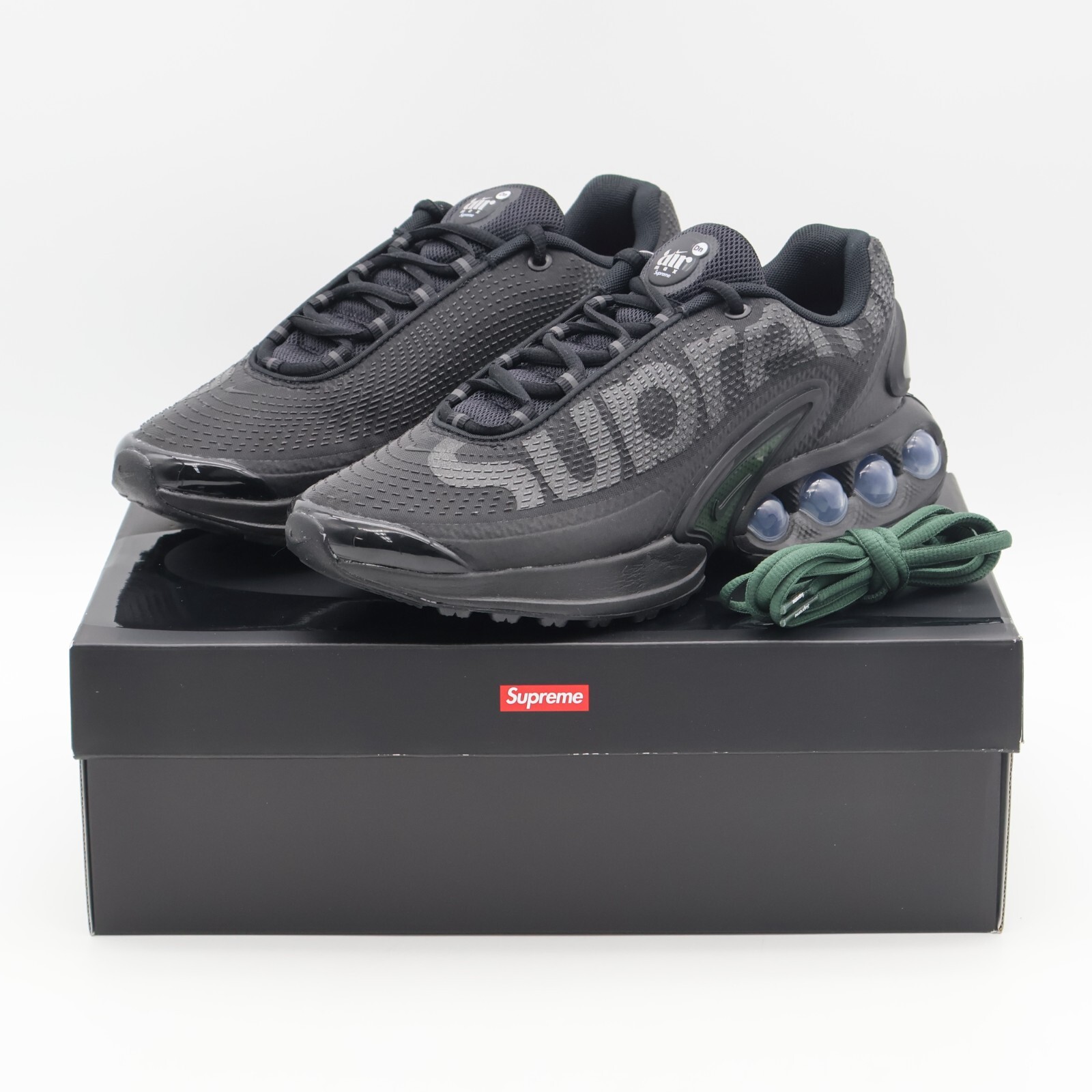 FZ4044-001 Supreme Nike Air Max DN Black Galactic Jade FZ4044-001 Supreme Nike Air Max DN Black Galactic Jade
