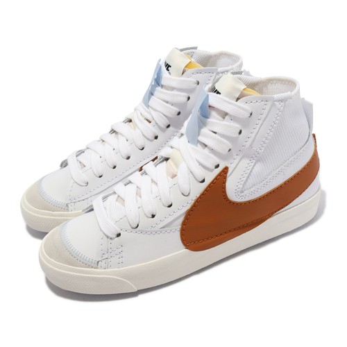 

Nike Blazer Mid 77 Jumbo Dark Russet White Sail Men Casual Lifestyle DD3111-101, Белый, Blazer Mid 77 Jumbo