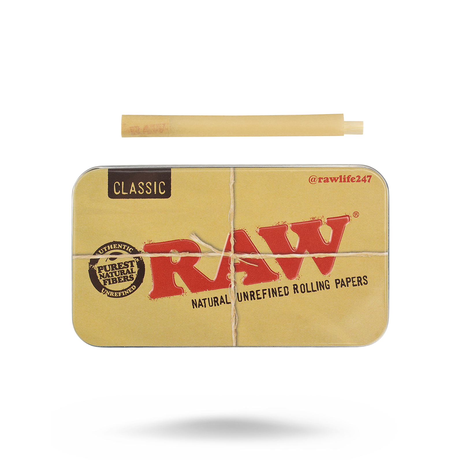 RAW Classic Tubes with Protective Tin Box