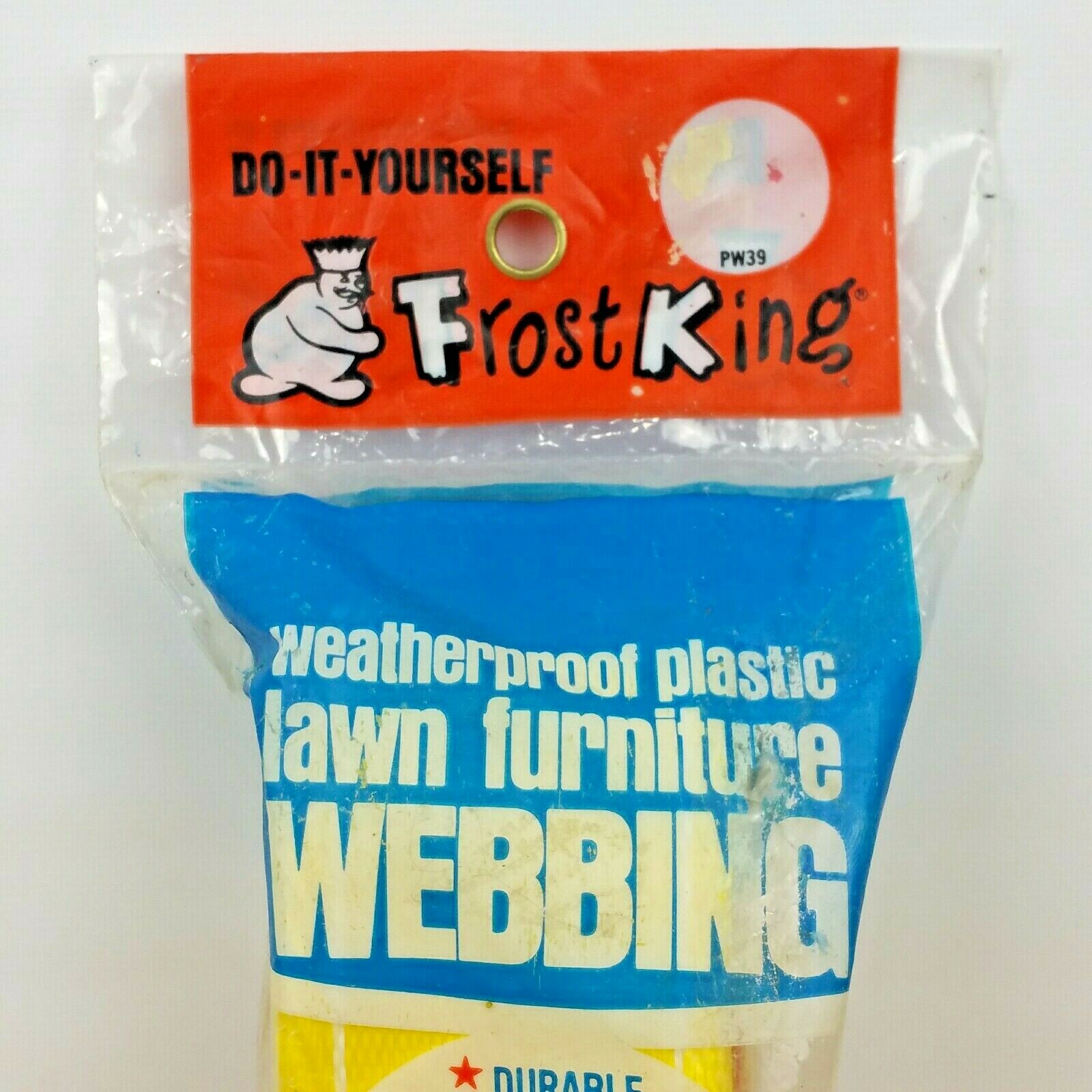 Vintage Frost King Patio Lawn Chair Webbing Re-Web Kit 39 Feet