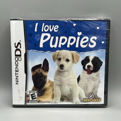 I Love Puppies  Nintendo DS - SEALED