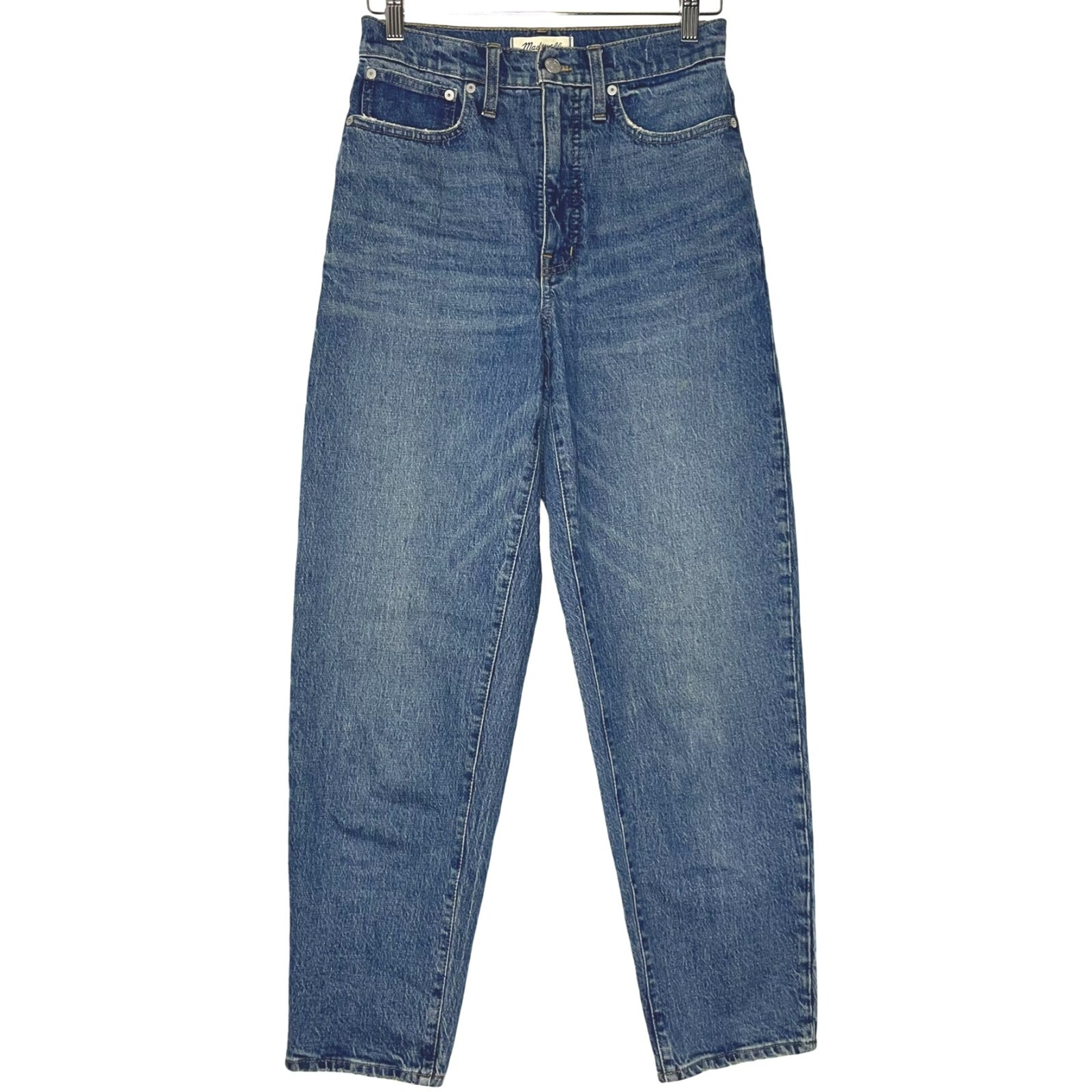 【BAON】Roseco Snap Button Balloon Washing Wide Denim Pants Winona Washed Balloon Jeans – Rhinestones and Roses