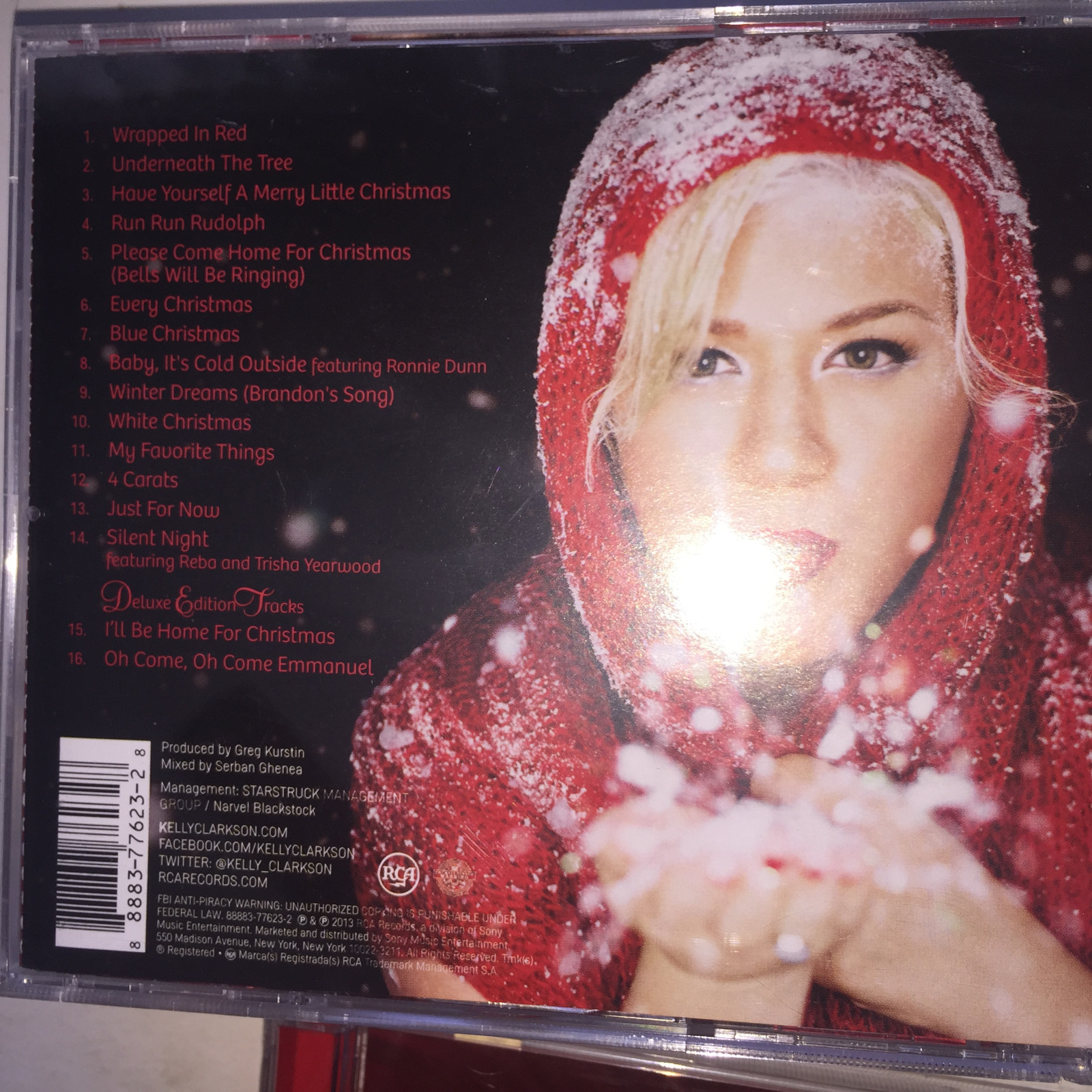 POP ROCK CHRISTMAS 10 CD LOT NEW/USED CLARKSON BIEBER ELVIS PRESLEY SUSAN BOYLE