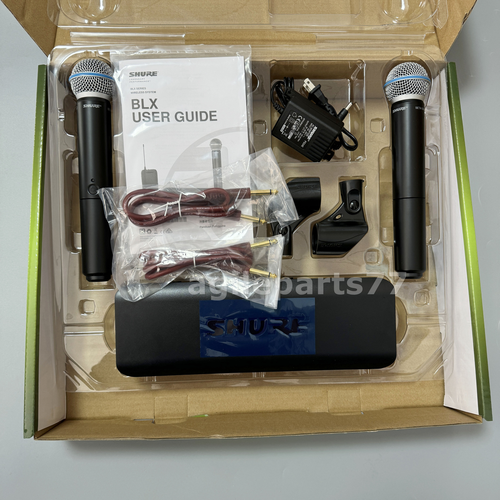 BLX288/Beta58A Handheld Wireless Microphone System Come with