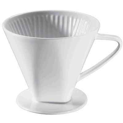 CILIO Porzellan Kaffeefilter Größe 6 weiß