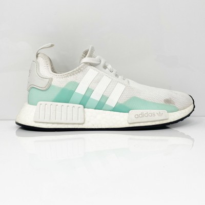 Белые кроссовки Adidas Boys NMD R1 EE6679, размер 5