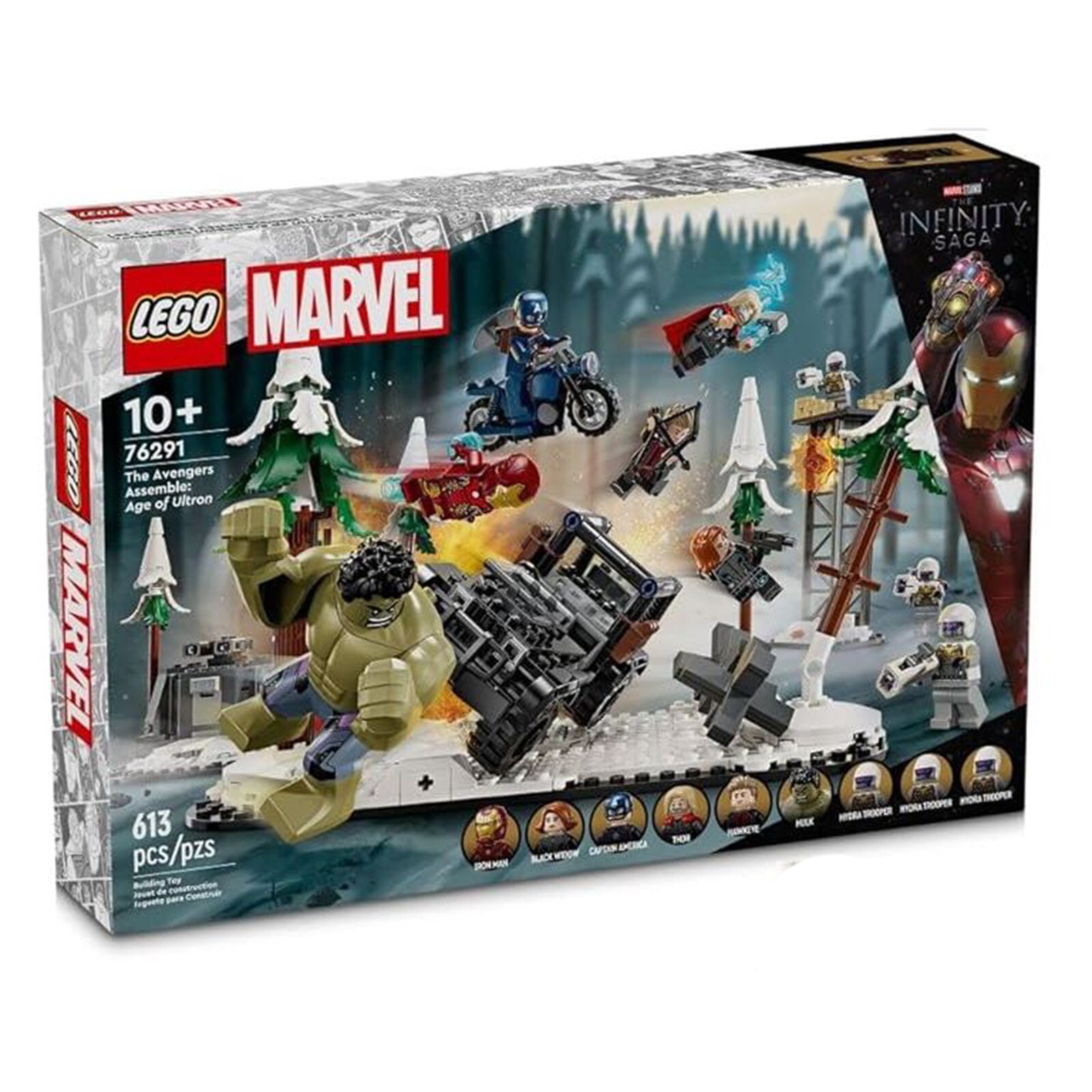 Конструктор LEGO Marvel Мстители: Эра Альтрона 76291 НОВЫЙ