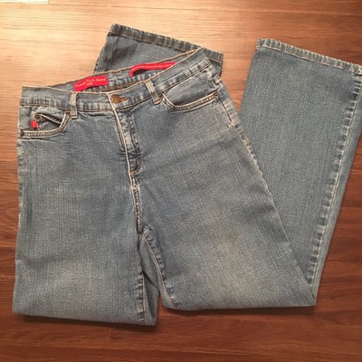 NOT YOUR DAUGHTERS JEANS NYDJ Blue Slimming Tummy Tuck Jeans sz 24 Vintage